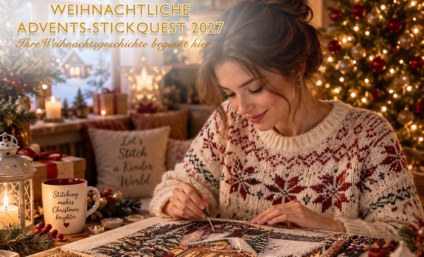 WEIHNACHTLICHE ADVENTS-STICKQUEST 2026-2027